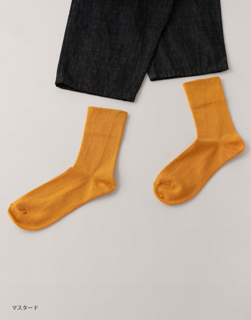MORIKAGE SHIRT Socks/Solid Color